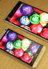 Sony Xperia Z Ultra display compared to the HTC One