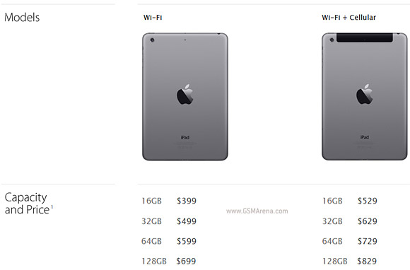 Apple iPad mini 2 and iPad Air go official - GSMArena.com news