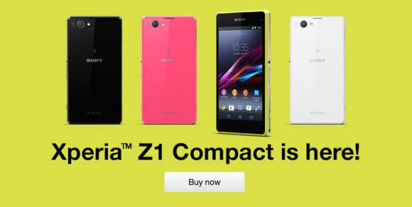 slogan compressie schoonmaken Sony Xperia Z1 Compact goes on sale in UK and Germany - GSMArena.com news