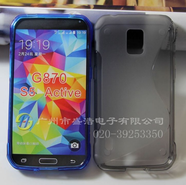 Samsung Galaxy S5 Active design hinted by leaked cases GSMArena