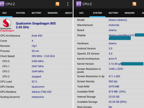 CPU-Z 2.08 for iphone instal