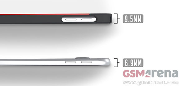 Samsung Galaxy S6 case leak confirms 6.9mm thickness GSMArena