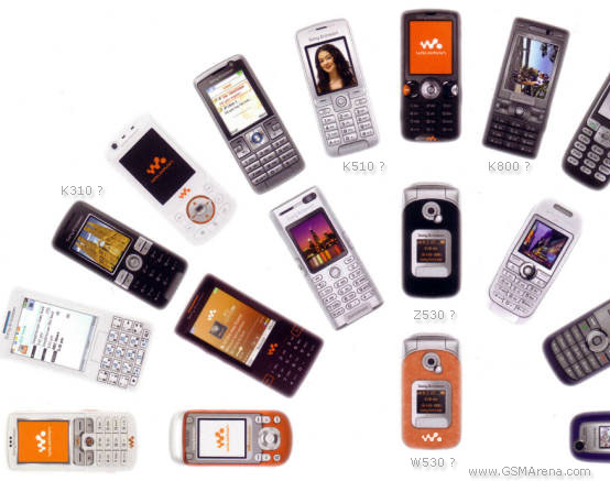 sony ericsson phone models