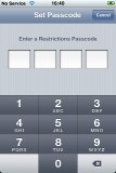 iPhone 3G screenshot