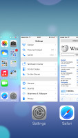 iphone 5s recent menu