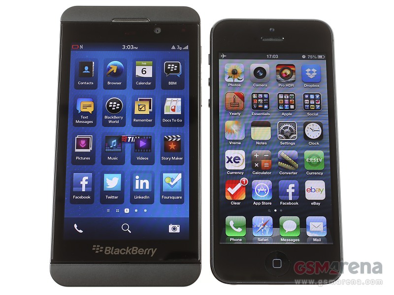 BlackBerry Z10 pictures, official photos
