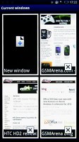 Android Browser on Sony Ericsson XPERIA X10