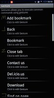 Dolphin Browser on Sony Ericsson XPERIA X10