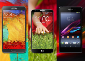 LG G2 vs. Samsung Galaxy Note 3 vs. Sony Xperia Z1: The triumvirate