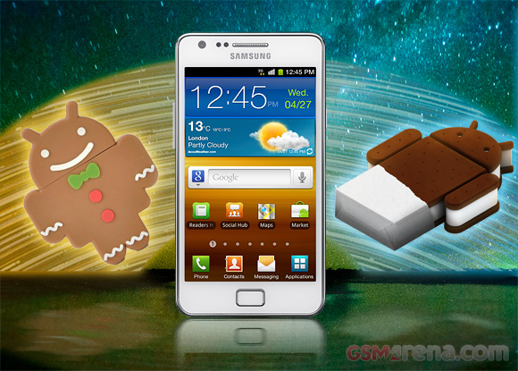 Samsung Galaxy S Ii Ics Review Sugar Coated Gsmarena Com Tests