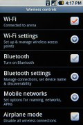 Samsung I7500 Galaxy screenshot