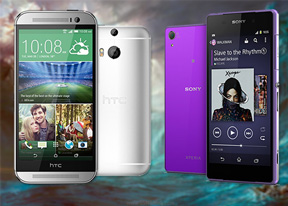 HTC One (M8) vs Sony Xperia Z2: Unsafe mode
