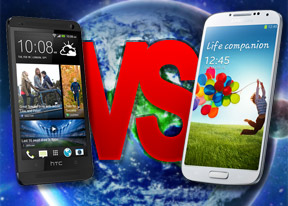 Samsung Galaxy S4 vs. HTC One