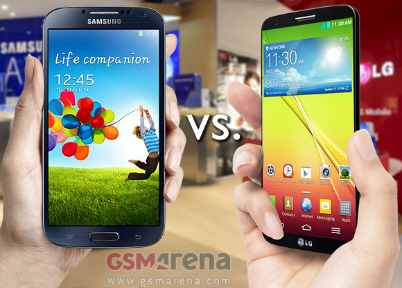 Samsung Galaxy S4 vs. LG G2 Neighbor squabble GSMArena tests