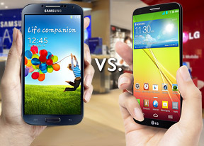 Samsung Galaxy S4 vs. LG G2: Neighbor squabble