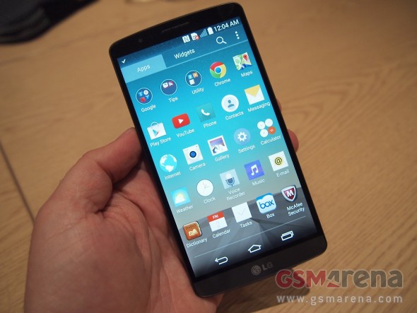 LG G3 hands on First look GSMArena tests