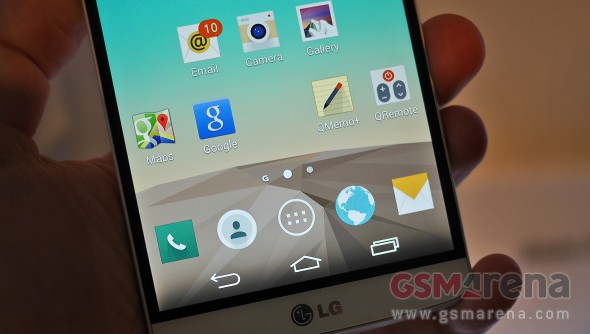 lg g3 white hands on