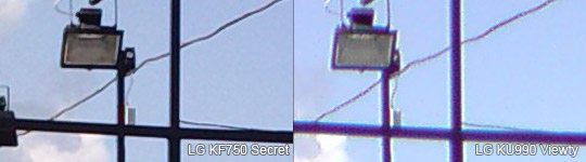 LG KF750 Secret vs LG KU990 Viewty