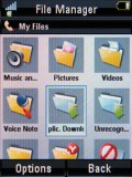 Screenshots of Motorola RAZR2 V8