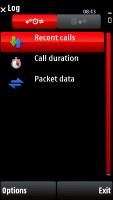 Nokia X6 screenshot