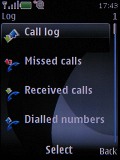 Screenshots of Nokia 6500 slide