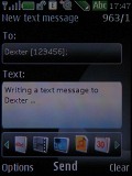 Screenshots of Nokia 6500 slide