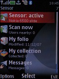 Screenshots of Nokia 6500 slide