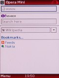 Screenshots of Nokia 8800 Arte interface