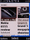 Screenshots of Nokia 8800 Arte interface