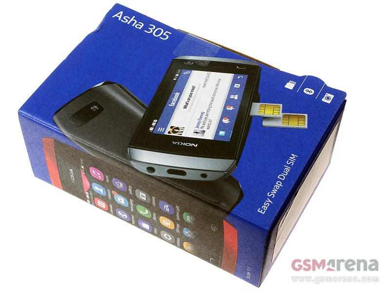 Nokia Asha 305 pictures, official photos