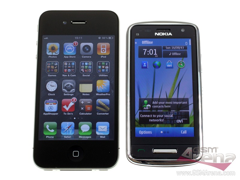 Настройка nokia c6 01