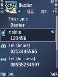 Nokia E51 screenshots