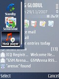 Nokia E51 screenshots