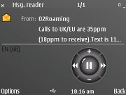 Nokia E72 screenshot