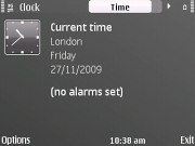 Nokia E72 screenshot