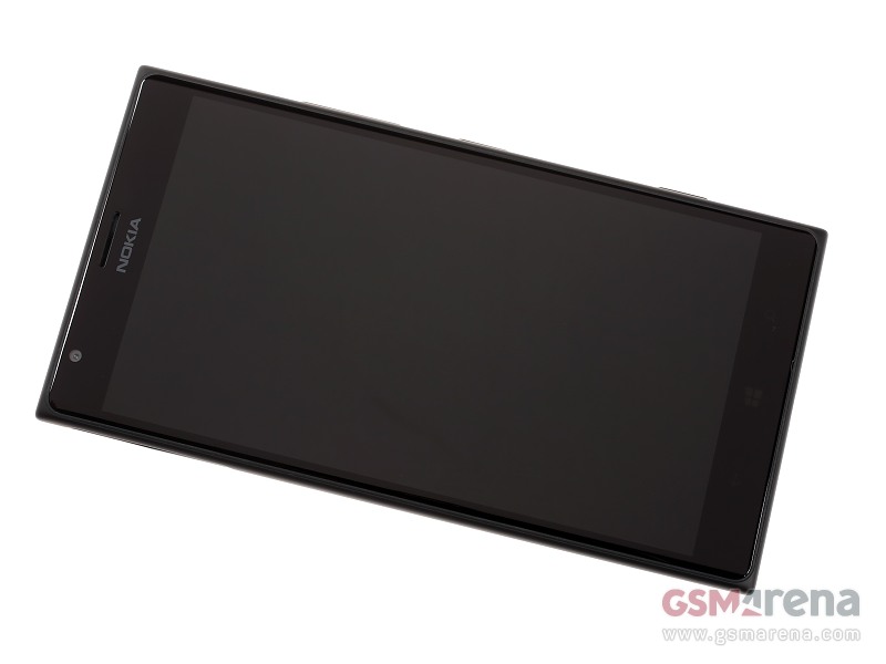 Custodia Flip-Case In Pelle Artificiale Per Nokia Lumia 1520 - Cover Nera Con 2 Pellicole Protettive Incluse