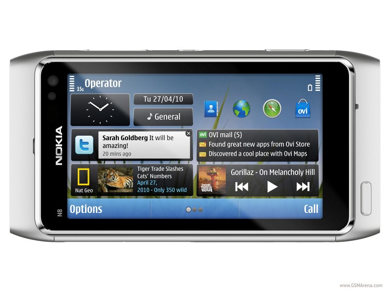 Nokia N8 pictures, official photos