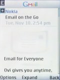 Nokia X3 screenshot