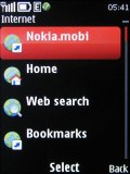 Nokia X3 screenshot