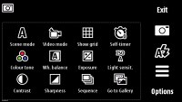 Nokia X6 screen shot