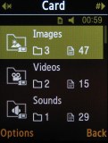 Samsung D880 screenshot