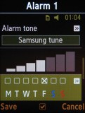 Samsung D780 screenshot