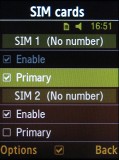 Samsung D880 screenshot