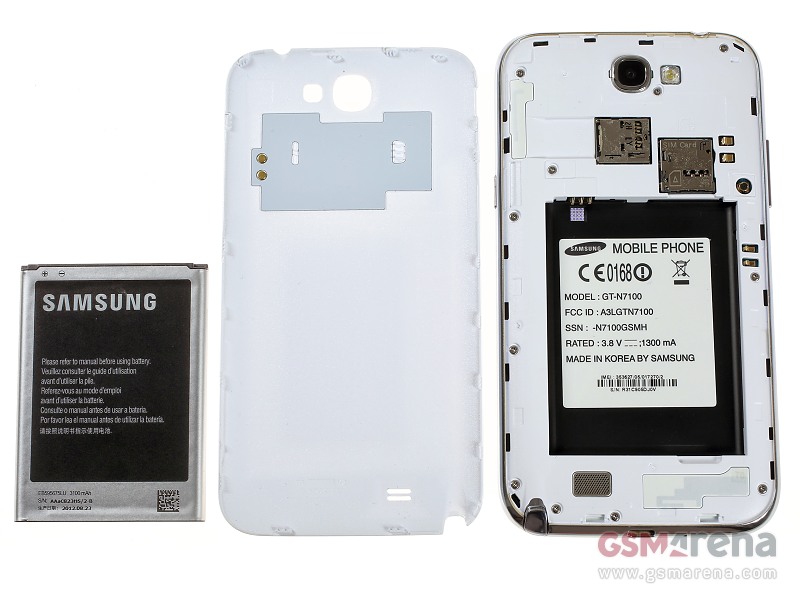 Samsung Galaxy Note II N7100 pictures, official photos