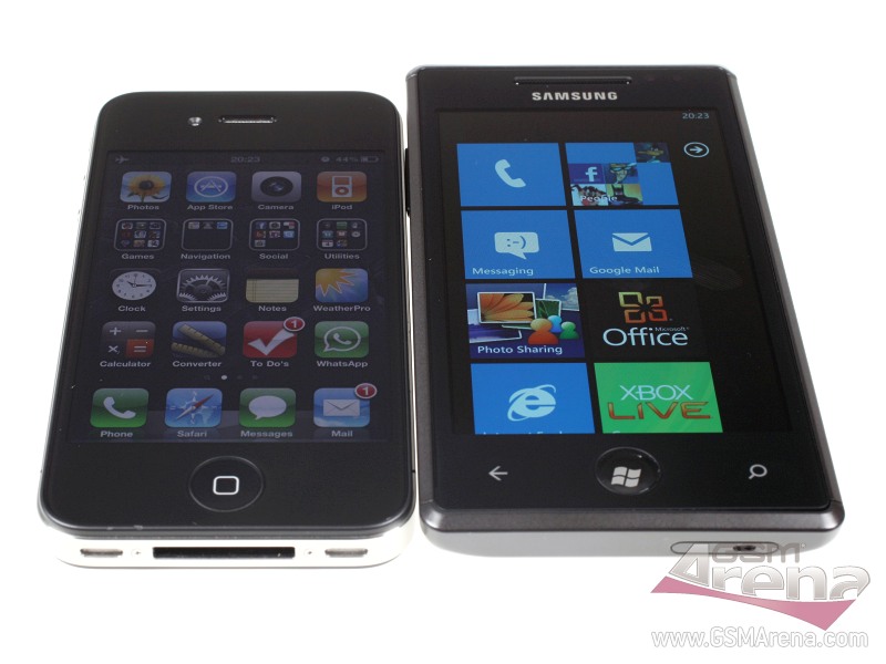 Samsung I8700 Omnia 7 pictures, official photos