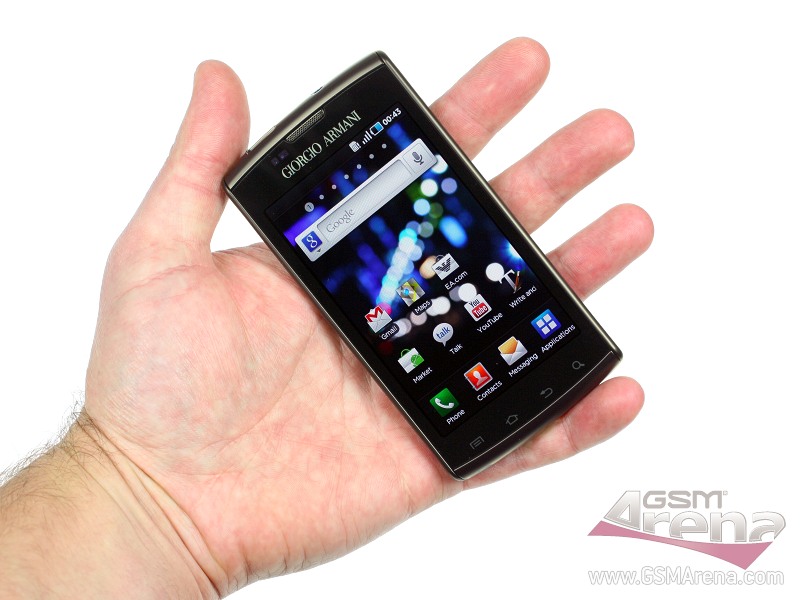 samsung i9010 galaxy s giorgio armani
