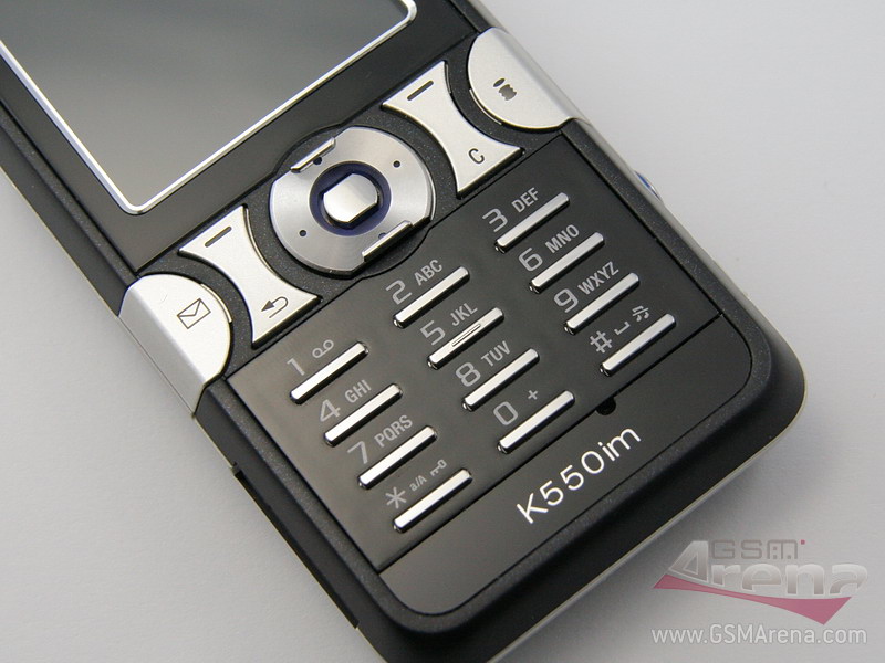 Sony Ericsson K550 pictures, official photos