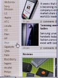 Sony Ericsson K660 interface