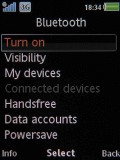 Screenshots of Sony Ericsson W910 Walkman