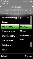 Sony Ericsson Satio screenshot